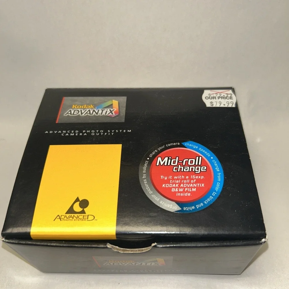 Vintage Kodak Advantix C800 Zoom APS Point & Shoot Film Camera